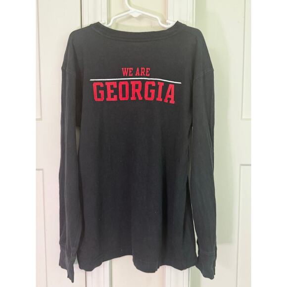 Nike UGA Bulldogs Long Sleeve T-Shirt - Kids Small - Picture 2 of 3
